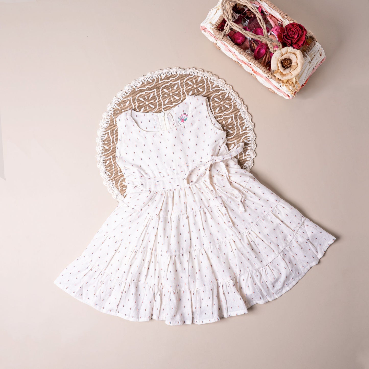 Ivory Cotton Dress