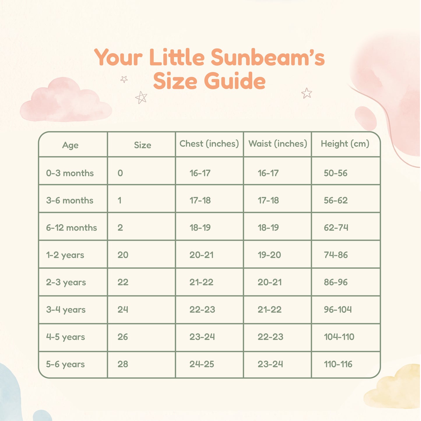 Sunbeam Petal Set - Orange