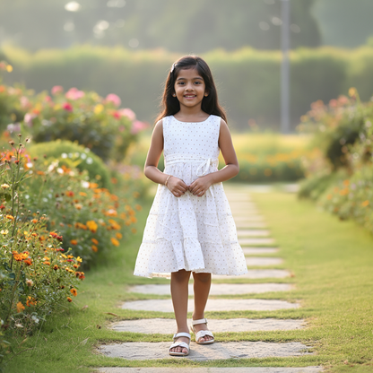 Ivory Cotton Dress