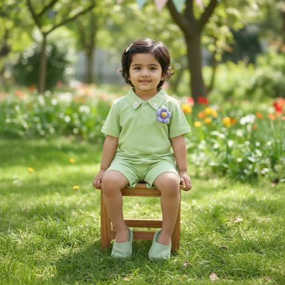 Tiny Bloom Set - Green