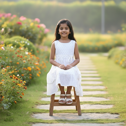 Ivory Cotton Dress