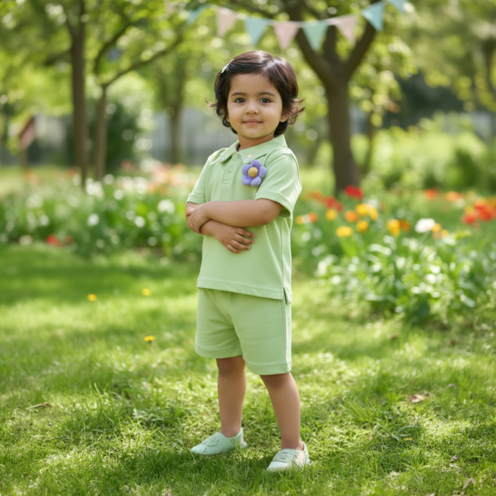 Tiny Bloom Set - Green