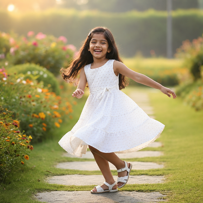 Ivory Cotton Dress