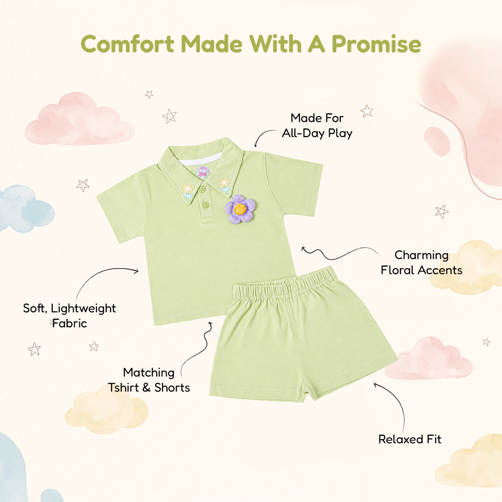 Tiny Bloom Set - Green