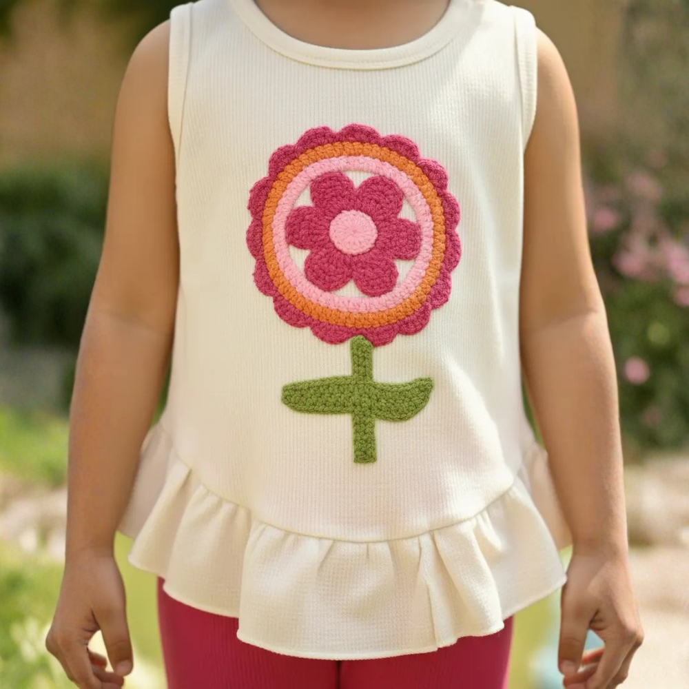 Floral Charm Set - Pink