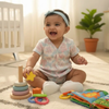 Infant Ribbed Jabla - Sky Blue