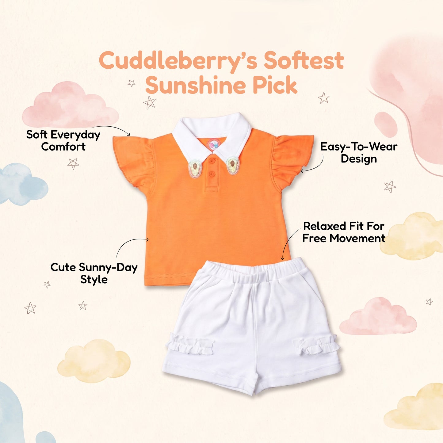 Sunbeam Petal Set - Orange