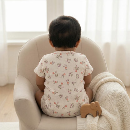 Infant Ribbed Jabla - Cream